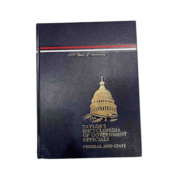 Taylor's Encyclopedia of Government Officials Federal and State Volume V 1975-76 - Picture 1 of 9